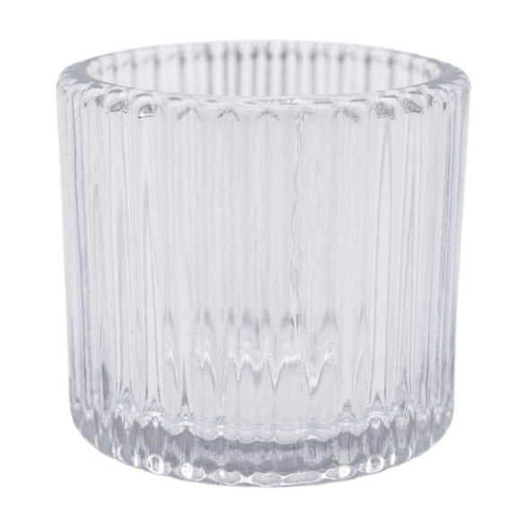 Teelichtglas “ Vetro Ondulato“