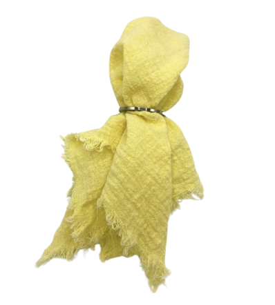 Musselin Serviette "Yellow"