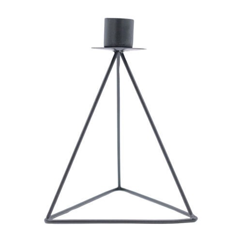Kerzenständer "Triangolo Nero"