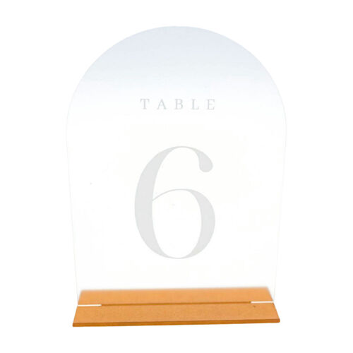Tischnummer "Numero Elegante"